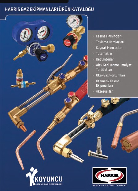 KOYUNCU GAZ - HARRİS GAZ EKİPMANLARI KATALOĞU